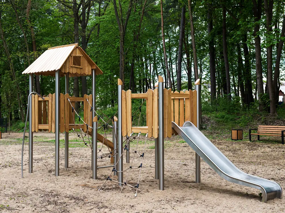 Structure toboggan 2 tours Gamme Robinio