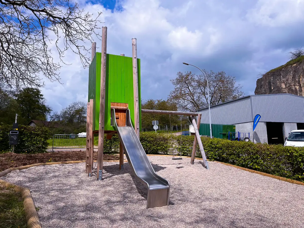 Structure ludique bois Schengen Luxembourg